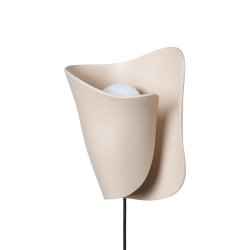 Ferm Living Oyster Wall Sconce V�glampe Light Cashmere