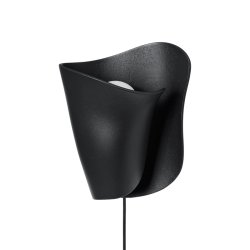 Ferm Living Oyster Wall Sconce V�glampe Sort