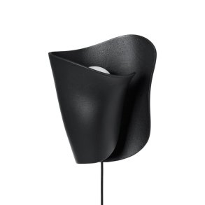 Ferm Living Oyster Wall Sconce V�glampe Sort