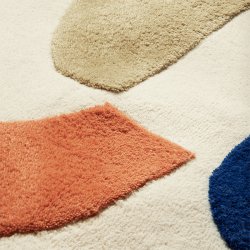 Ferm Living Panto Tuftet Tppe Off-white 130 cm