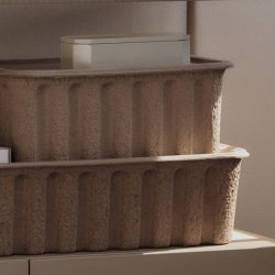 Ferm Living Paper Pulp Box Extra Large Brown