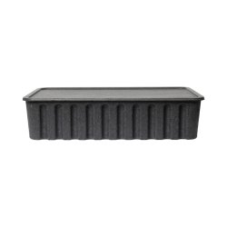 Ferm Living Paper Pulp Box Extra Large Charcoal