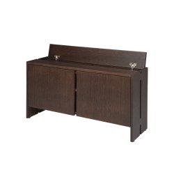 Ferm Living Parcel Entr�skab H50 cm M�rkbejdset Eg