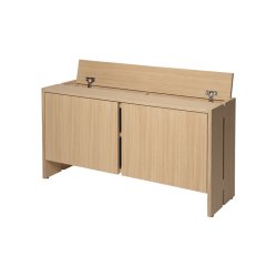  Ferm Living Parcel Entr�skab H50 cm Natur Eg