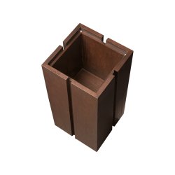 Ferm Living Parcel Pedestal H60 cm M�rkbejdset Eg