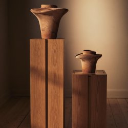 Ferm Living Parcel Pedestal H60 cm Natur Eg