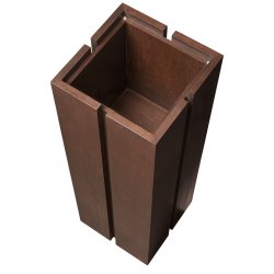 Ferm Living Parcel Pedestal H90 cm M�rkbejdset Eg