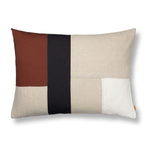 Ferm Living Part Cushion Pude - Cinnamon - 80x60 cm