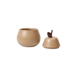Ferm Living P�re Ceramic Container �9,5 cm Cashmere