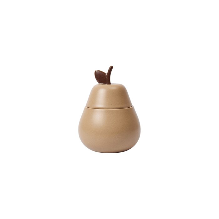 Ferm Living P�re Ceramic Container �9,5 cm Cashmere