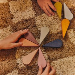 Ferm Living Petal Play Blocks Legeklodser