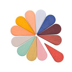 Ferm Living Petal Play Blocks Legeklodser