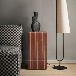 Ferm Living Pillar Pedestal - Brun