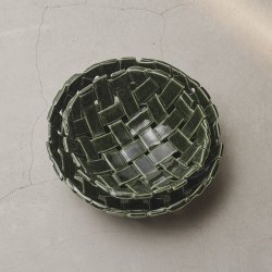 Ferm Living Plait Skl 30 cm Emerald Green