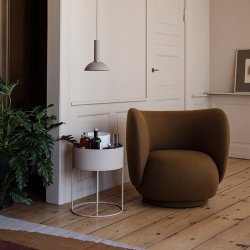 Ferm Living Plant Box - Rund - Cashmere