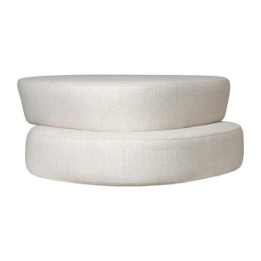 Ferm Living Plyo Ottoman Staple Off-white