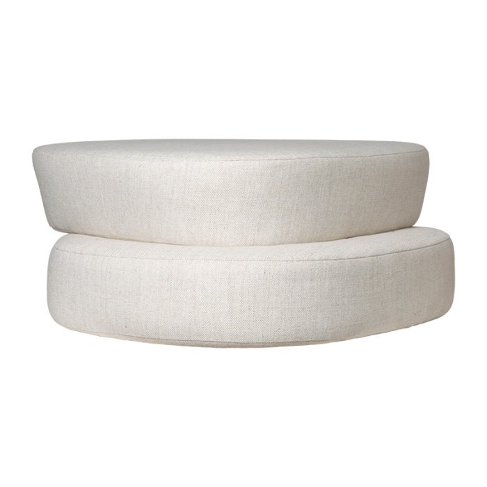 Ferm Living Plyo Ottoman Staple Off-white