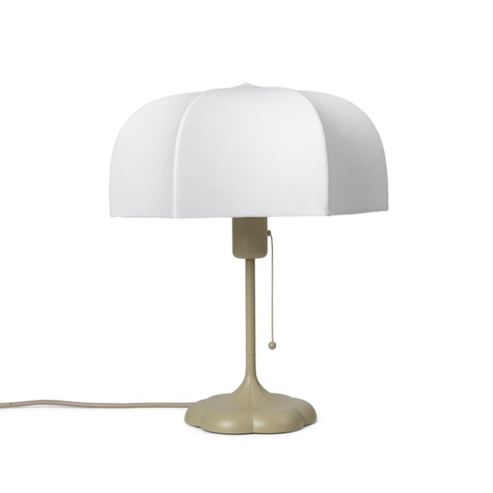 Ferm Living Poem Bordlampe - Hvid/Cashmere