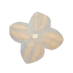 Ferm Living Poesie Hndskret Knage Mist Blue