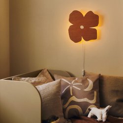 Ferm Living Poesie Lampe Brown Clay