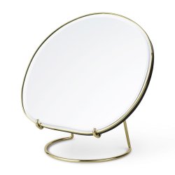 Ferm Living Pond Bordspejl - Messing