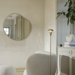 Ferm Living Pond Spejl - XL - Mrk Krom