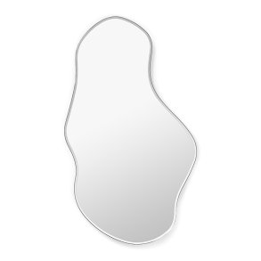 Ferm Living Pond Spejl - Large - Mrk Krom 