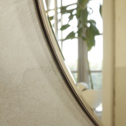 Ferm Living Pond Spejl - Small - Mrk Krom