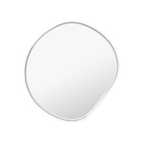 Ferm Living Pond Spejl - Small - Mrk Krom