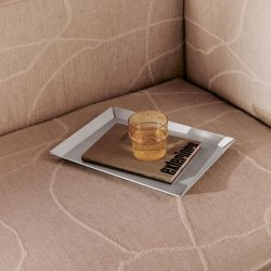 Ferm Living Press Letter Tray Bakke Aluminium