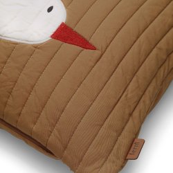 Ferm Living Bird Quiltet Pude - 60x40 cm - Sugar Kelp