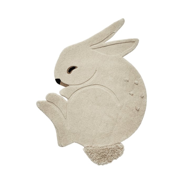 Ferm Living Rabbit Tuftet T�ppe Off-white