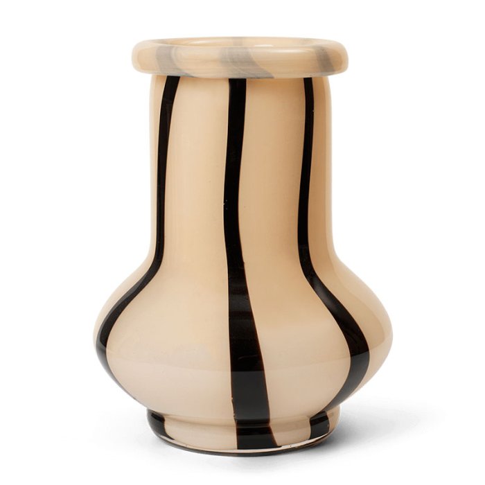 Ferm Living Riban Vase Cream 24 cm 