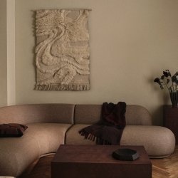 Ferm Living Rime V�gt�ppe 110x145 cm Off-white