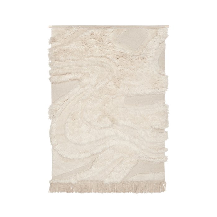 Ferm Living Rime V�gt�ppe 110x145 cm Off-white