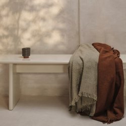 Ferm Living Rink Bnk 200cm Eggshell