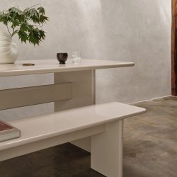 Ferm Living Rink Spisebord Large 90x240 cm Eggshell