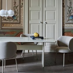 Ferm Living Rink Spisebord Large 90x240 cm Eggshell