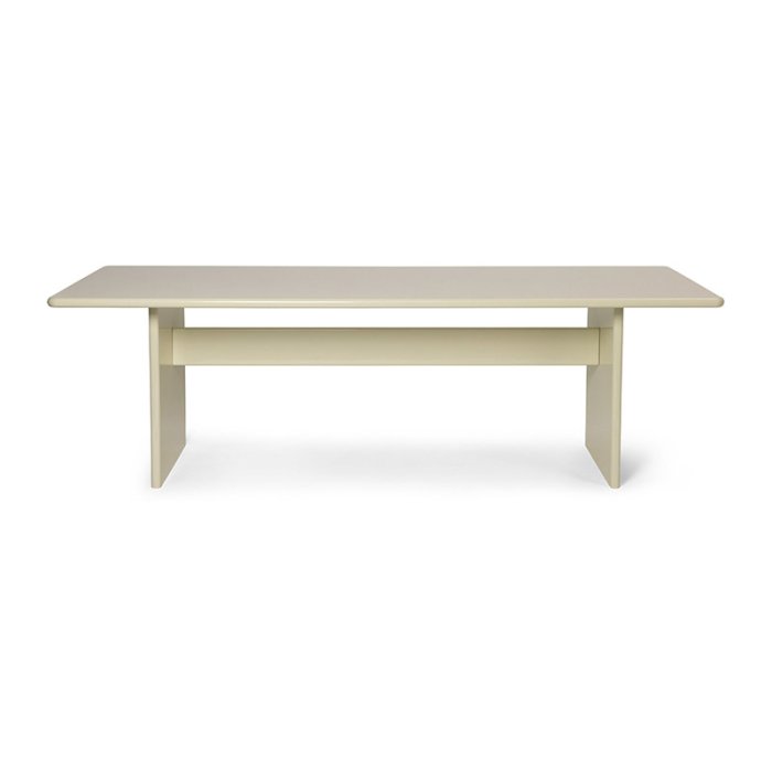 Ferm Living Rink Spisebord Large 90x240 cm Eggshell