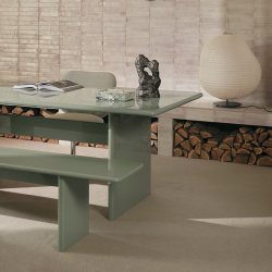 Ferm Living Rink Spisebord Large 90x240 cm Tea Green