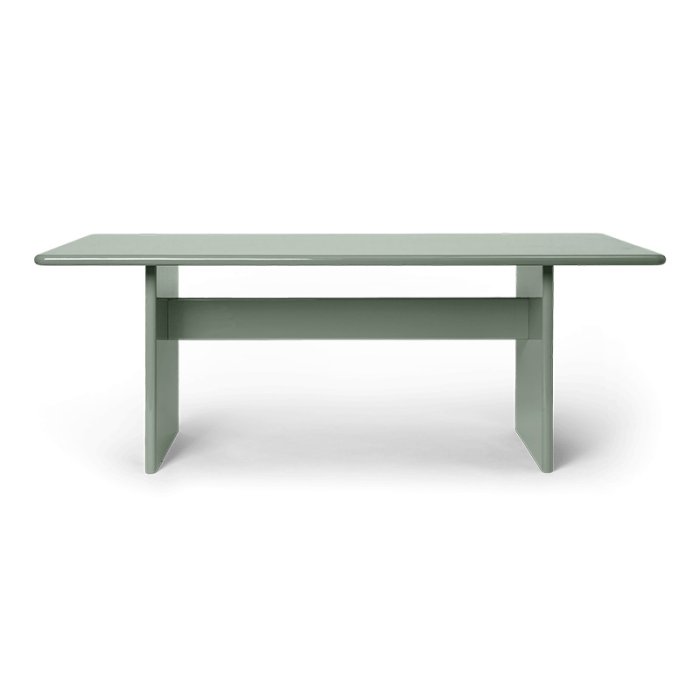 Ferm Living Rink Spisebord Small 90x200 cm Tea Green