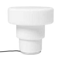 Ferm Living Ripple Bordlampe Hvid