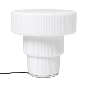 Ferm Living Ripple Bordlampe Hvid