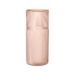 Ferm Living Ripple Karaffel S�t Blush