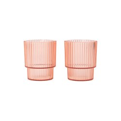 Ferm Living Ripple Kids B�rne Kopper 2stk Blush