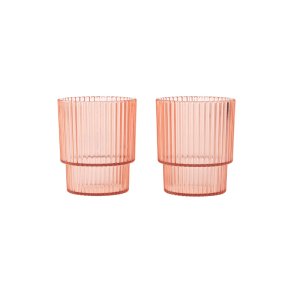 Ferm Living Ripple Kids B�rne Kopper 2stk Blush