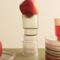 Ferm Living Ripple Kids B�rne Kopper 2stk Klar