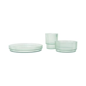 Ferm Living Ripple Kids B�rne Spises�t Tea Green
