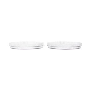 Ferm Living Ripple Kids B�rne Tallerkner 2stk Klar