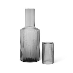 Ferm Living Ripple Verrines - Smoke - 4 stk.